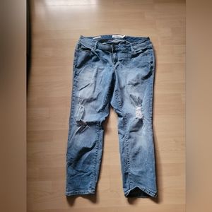 Torrid Distressed Boyfriend Jeans